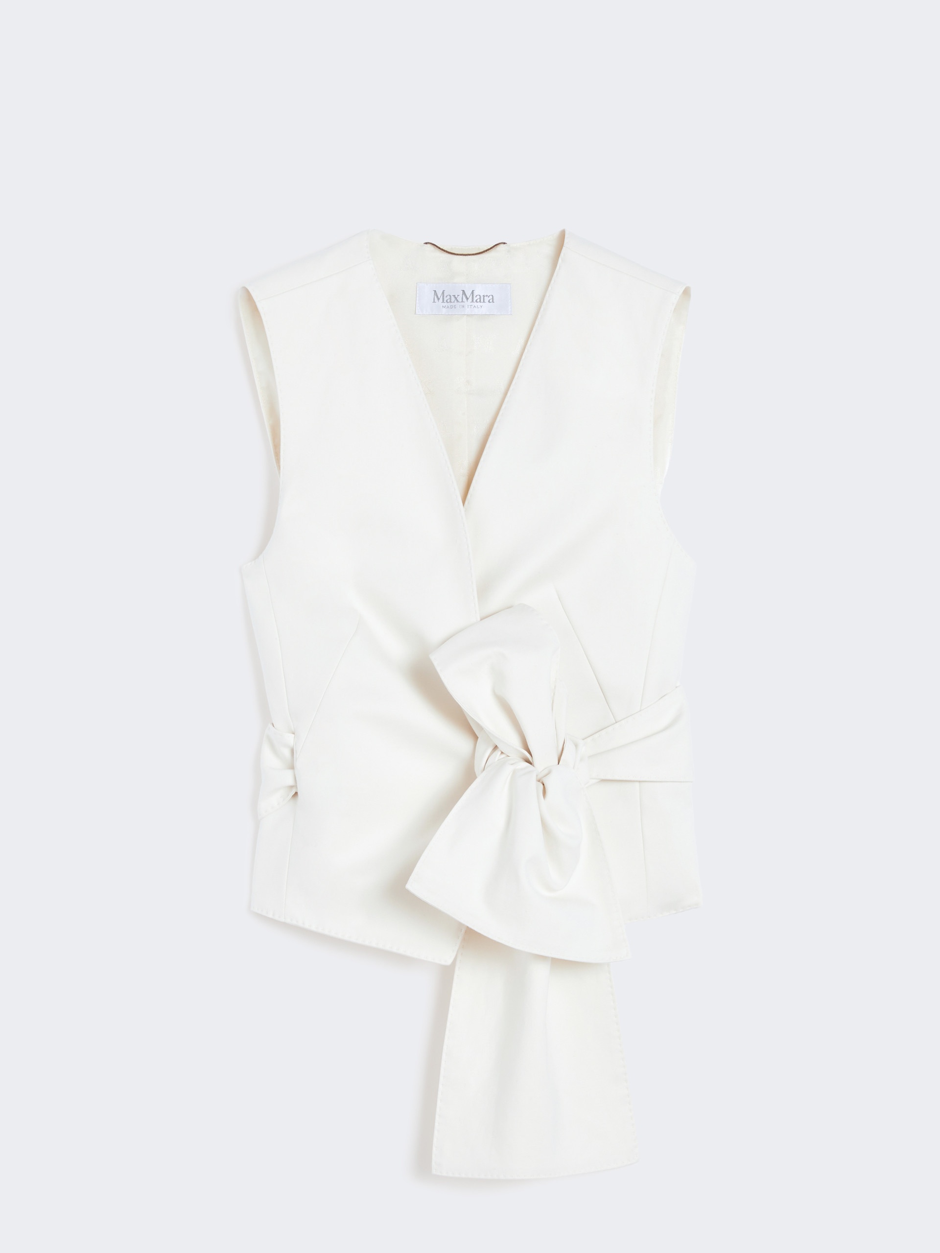 ZAMPA Slim-fit cotton canvas gilet - 1