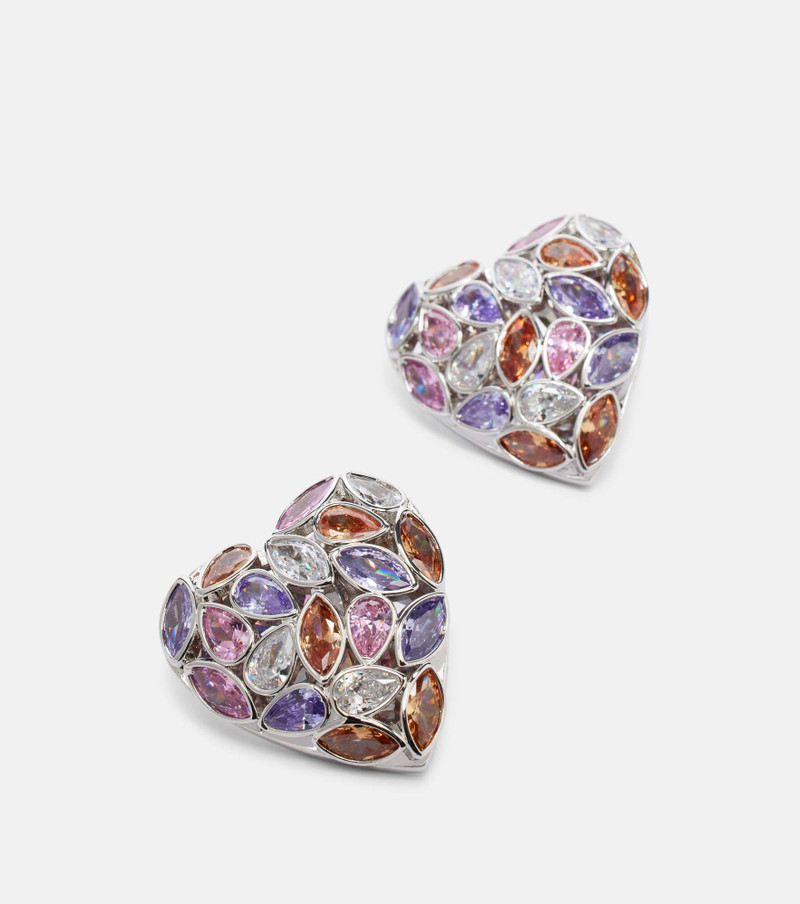 Crystal-embellished earrings 4