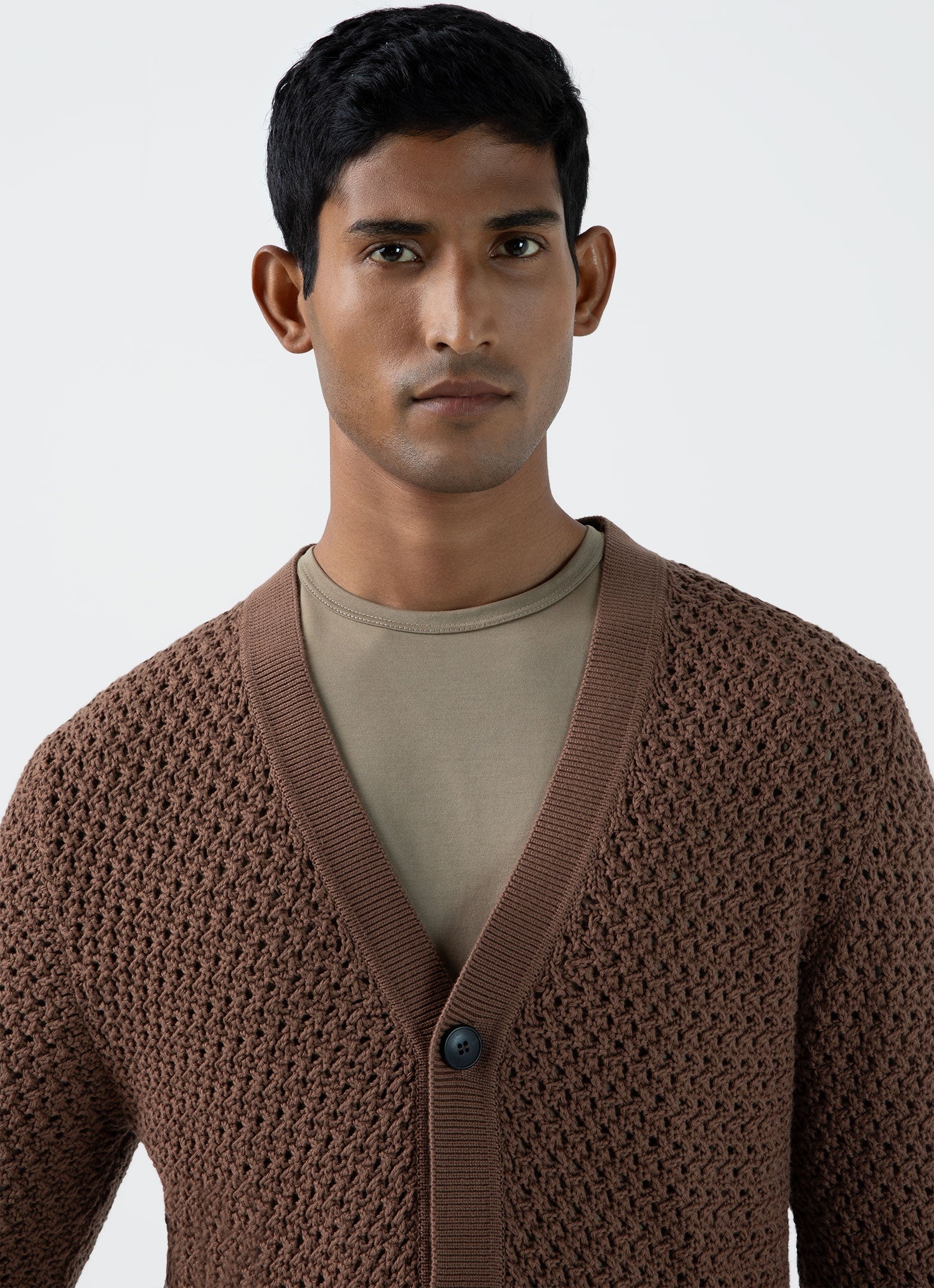Open Stitch Cardigan - 6