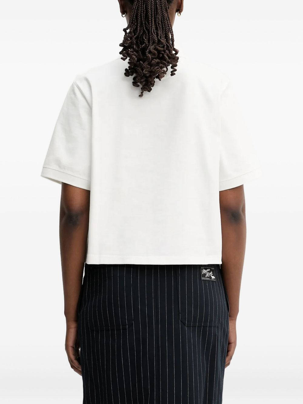 x Verdy tiger-embroidered polo top - 4