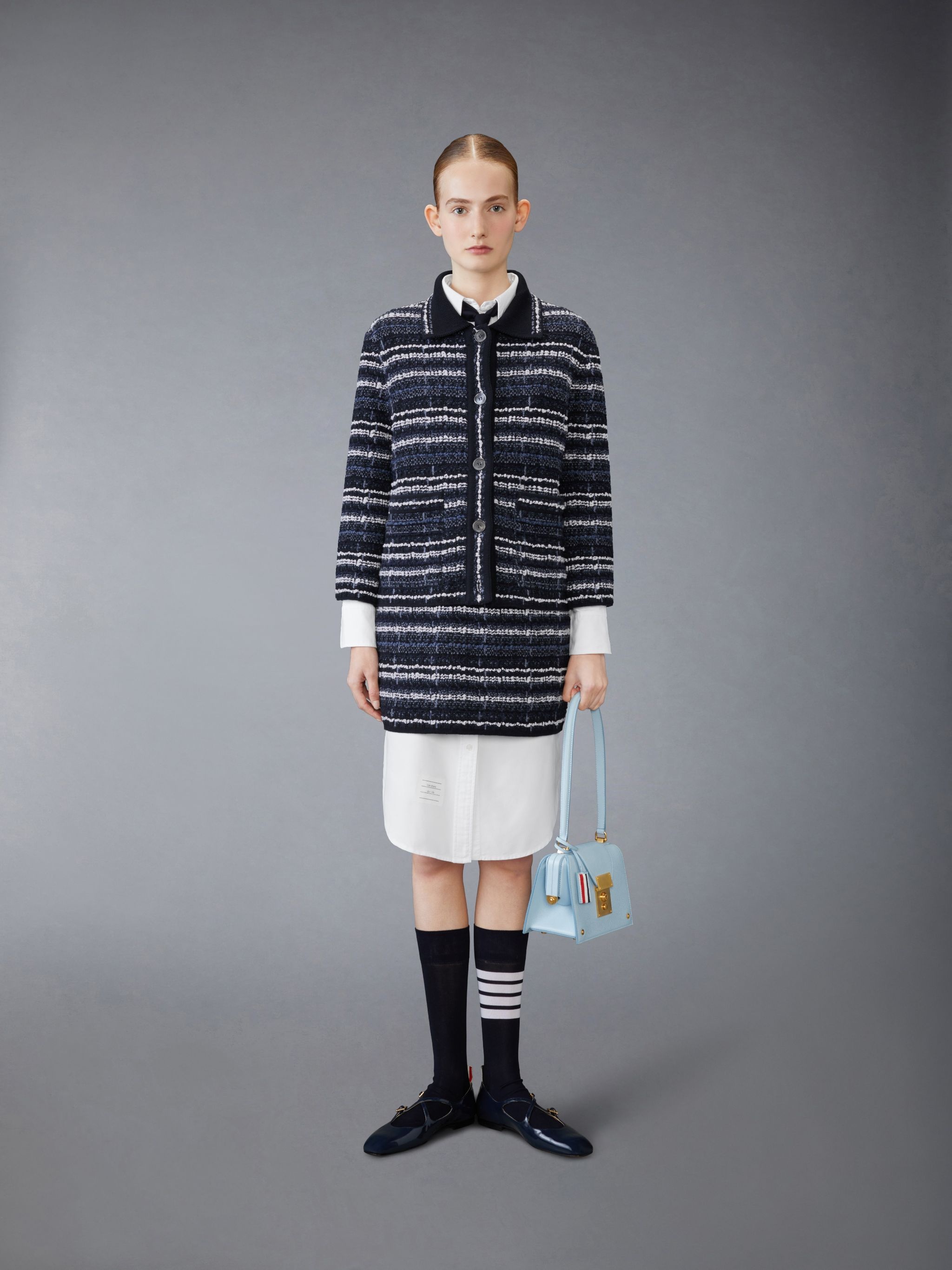 Tweed Polo Jacket - 3