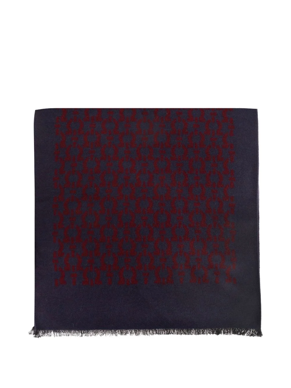 Gancini jacquard scarf - 1