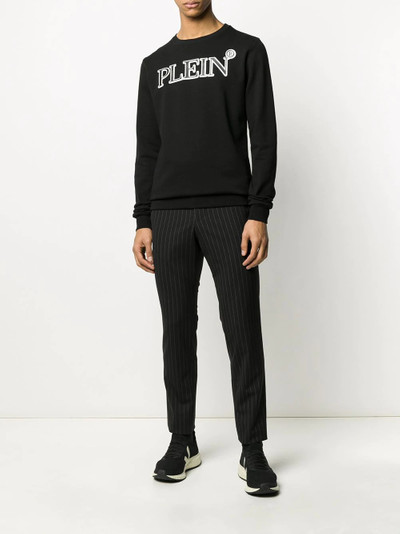 PHILIPP PLEIN logo-print sweatshirt  outlook