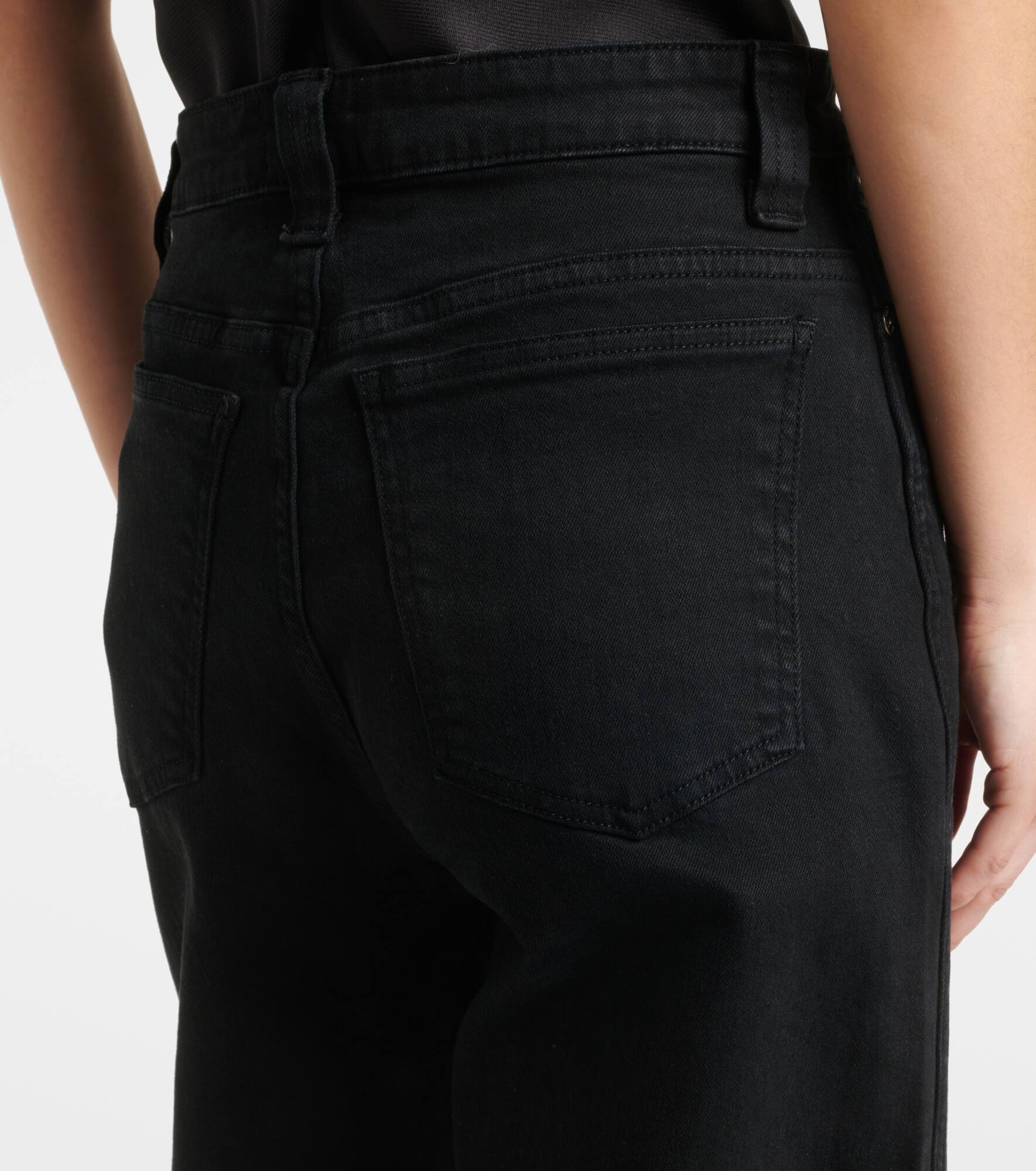 Dane high-rise wide-leg jeans - 6