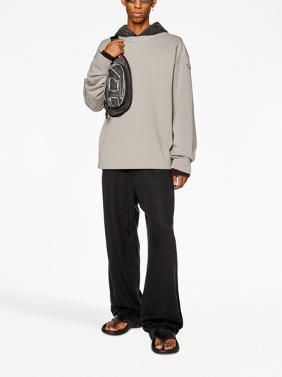 Diesel Oval-D oversized sweatshirt outlook