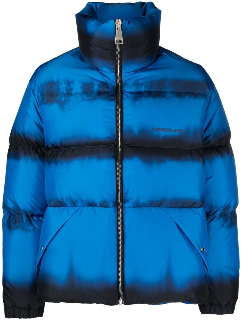 faded-effect padded jacket 1