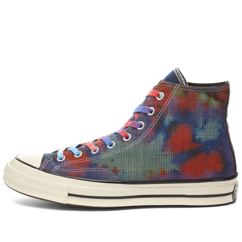 Converse Chuck Taylor 1970s Hi - Tie Dye Plaid - 2