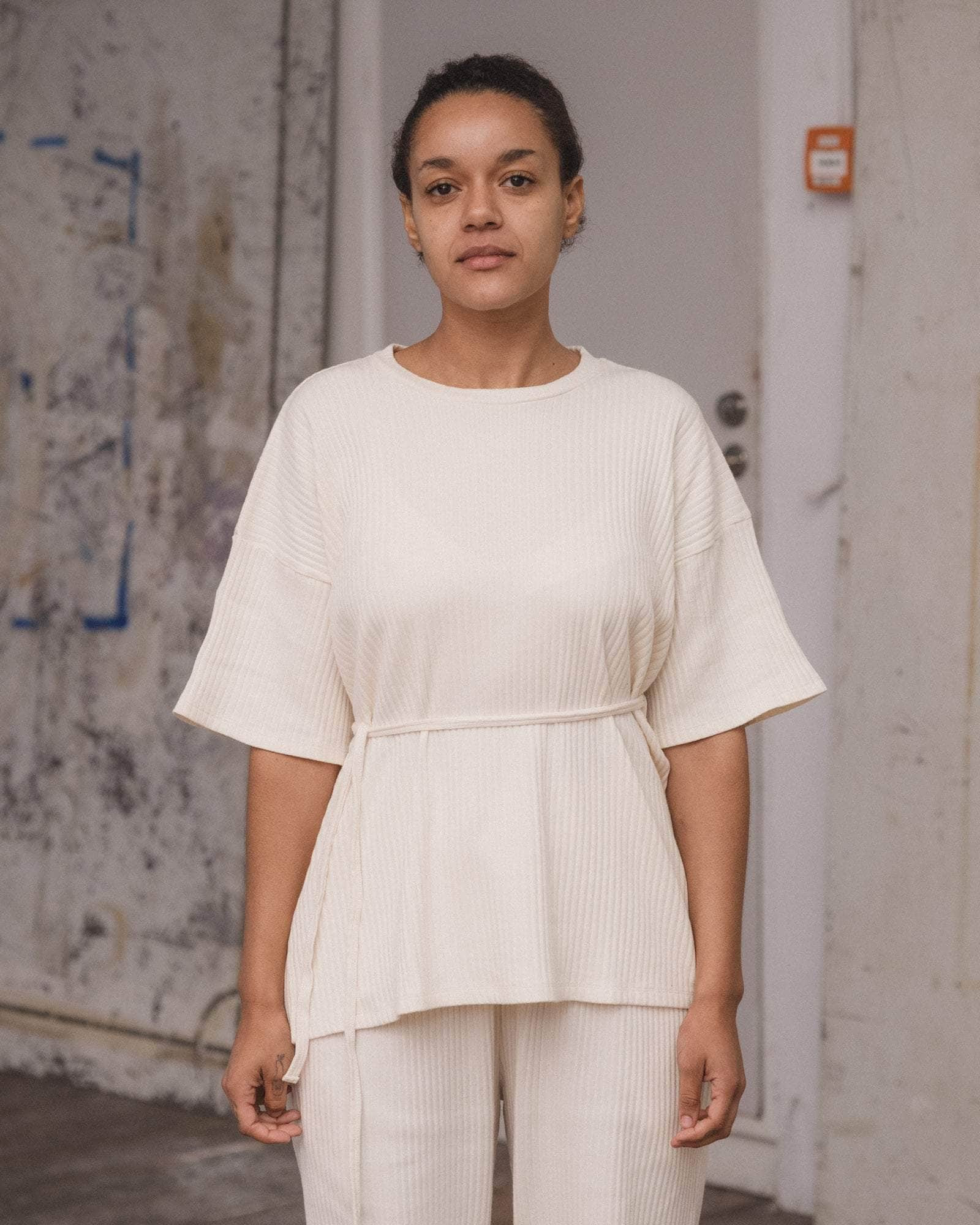 Shaw Tee Shirt - Organic Cotton Fleece - 4