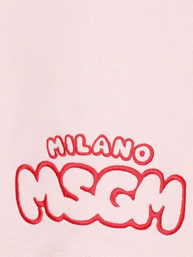 logo-embroidered elasticated-waistband shorts 3