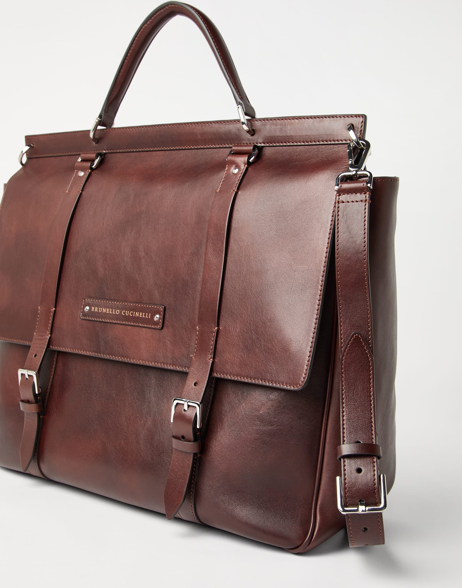 Calfskin casual briefcase - 3