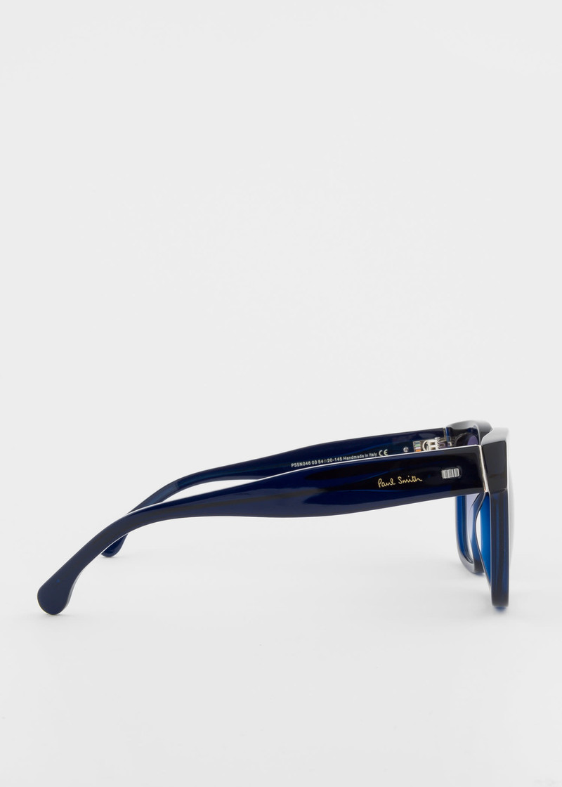 Crystal Blue 'Delta' Sunglasses 5