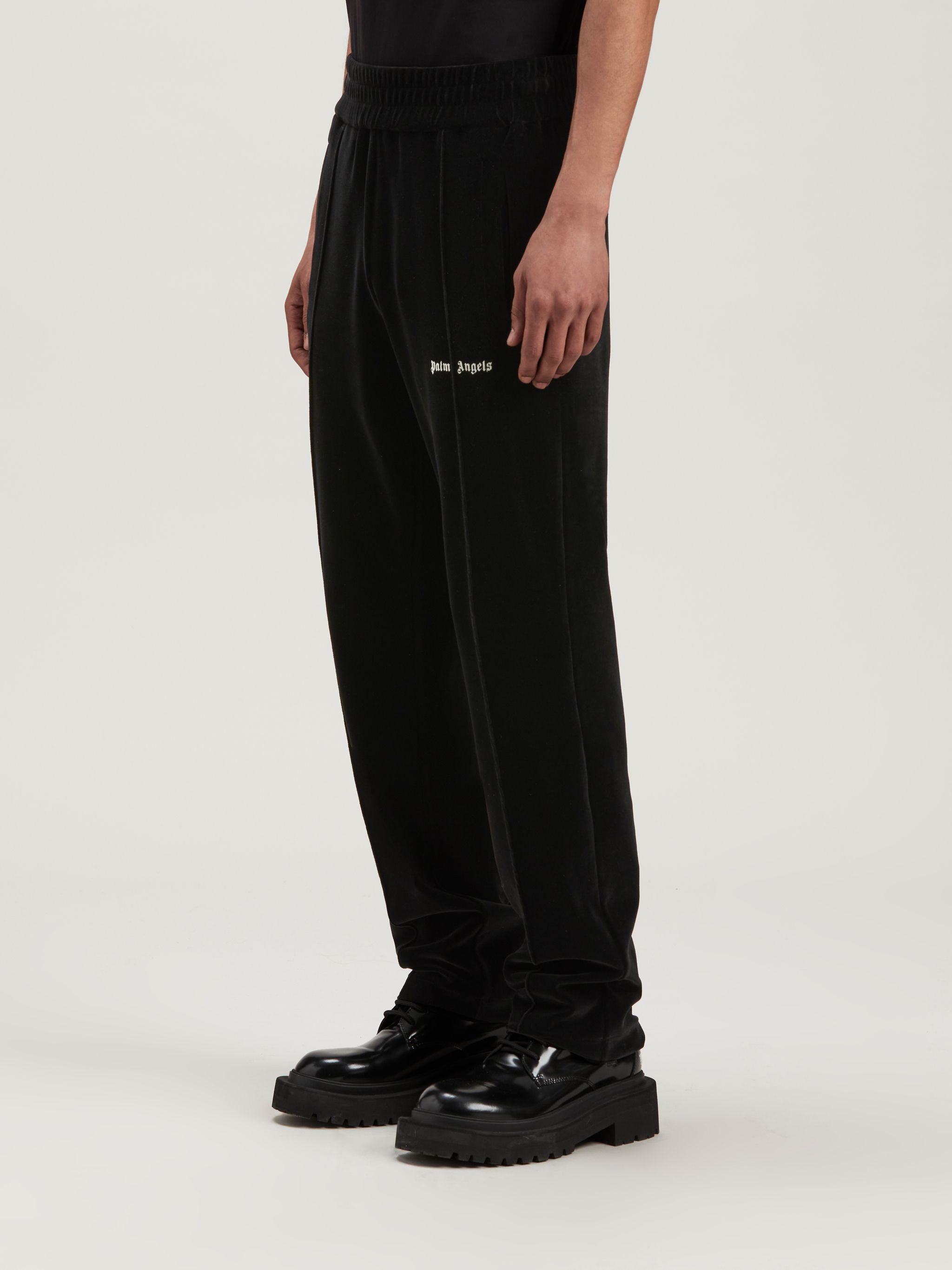 Velvet Track Pants - 4