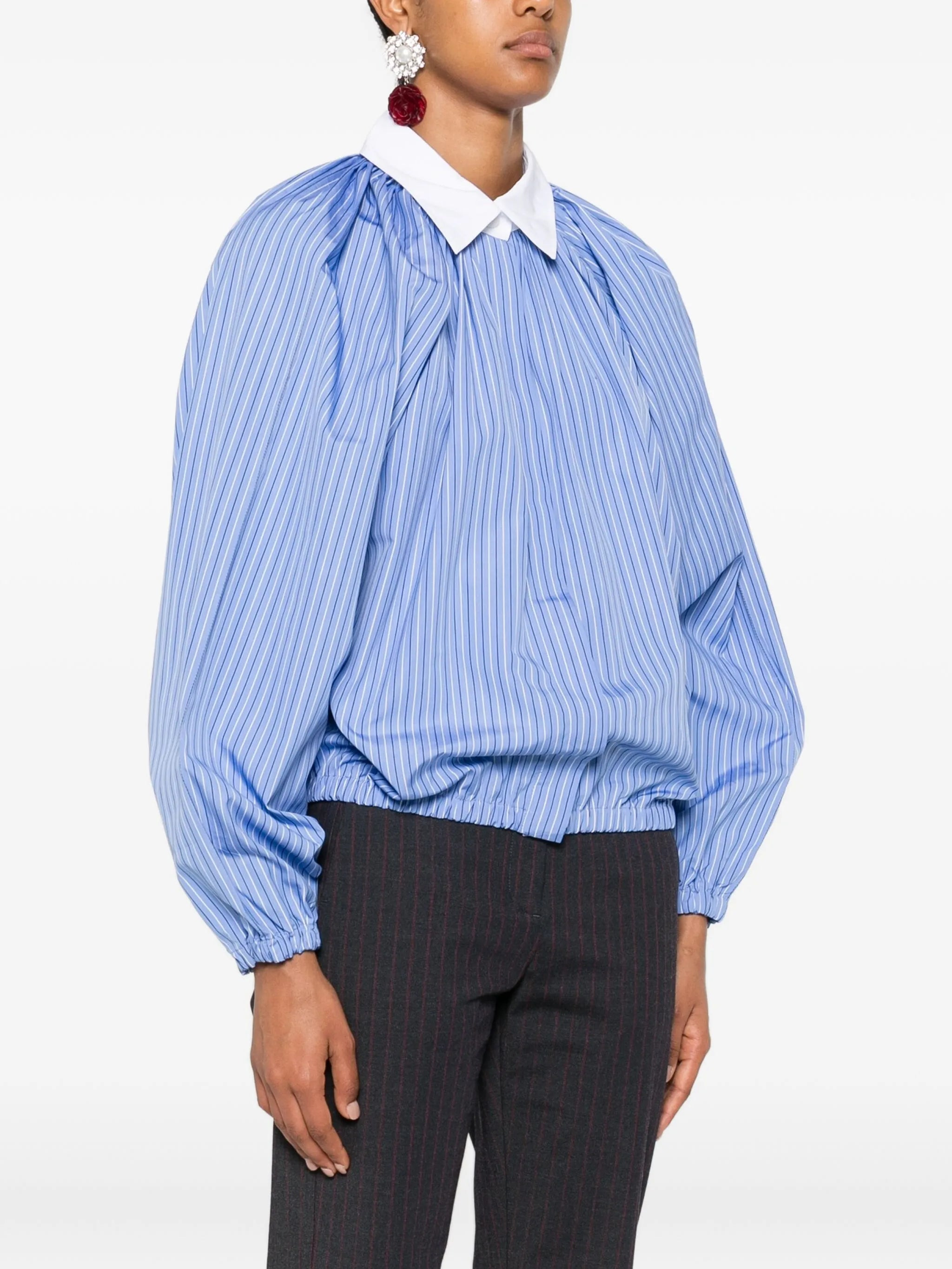 Patou Stripe-pattern Blouse - 2