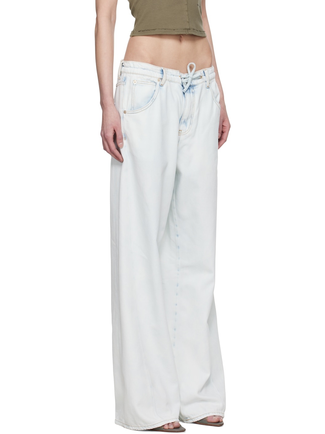 Blue Iris Paper Bag Jeans - 2