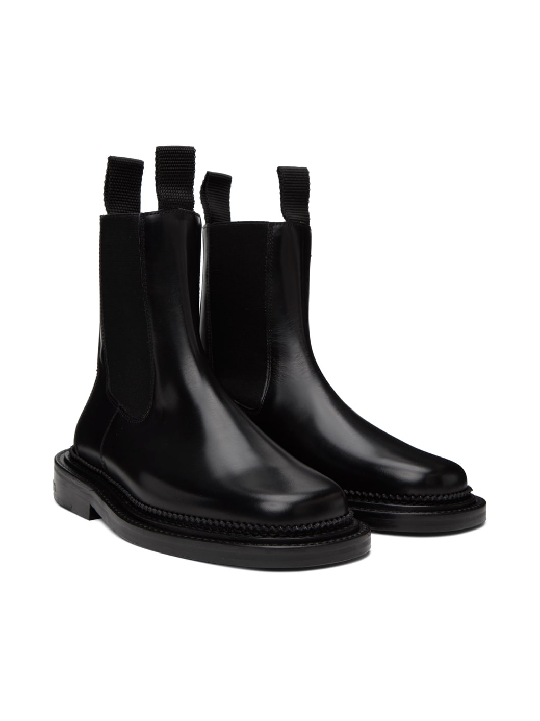 SSENSE Exclusive Black Hardware Boots - 4