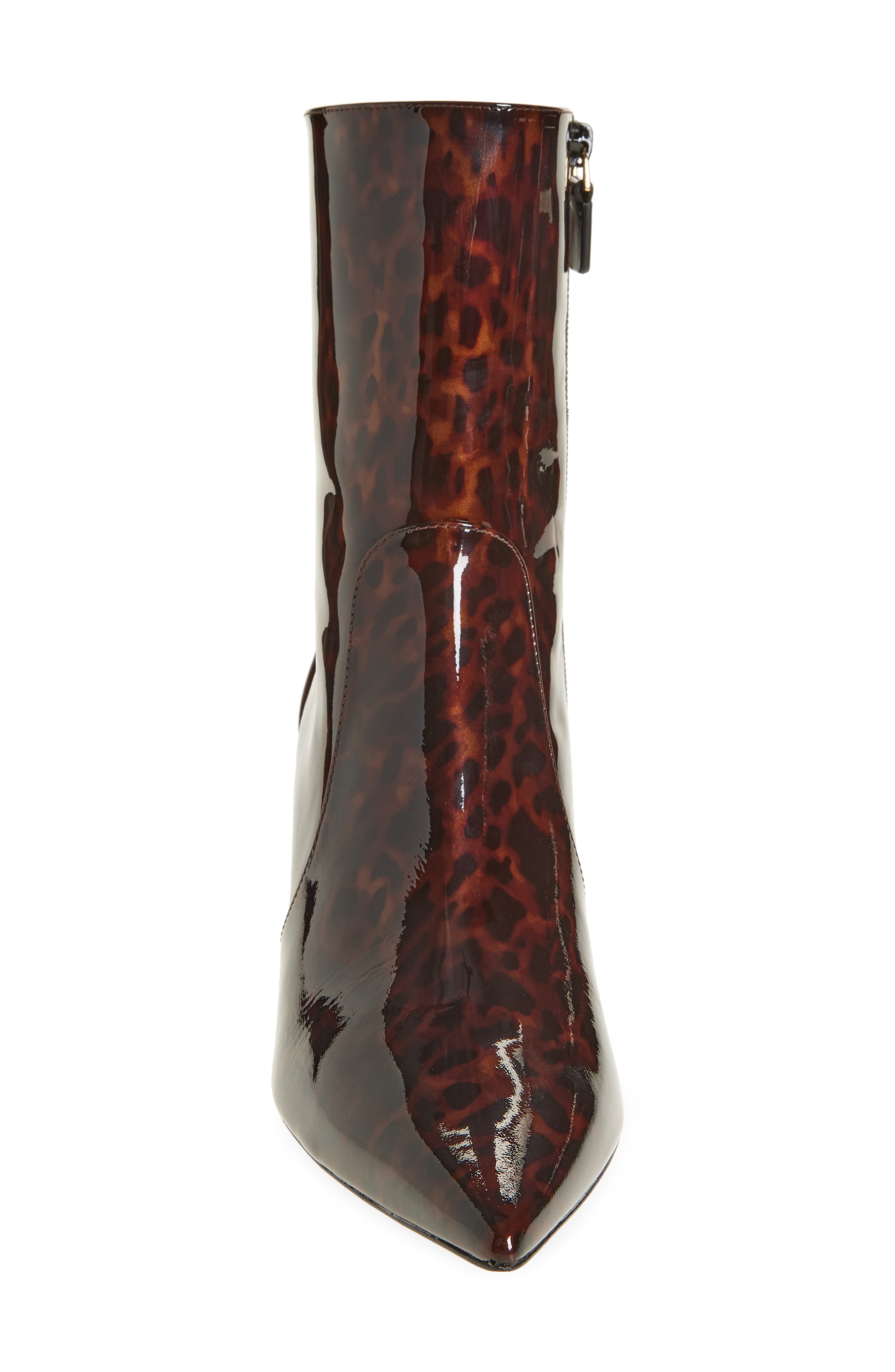 Stuart Weitzman Stuart Power 75 Zip Bootie in Dark Brown at Nordstrom - 4