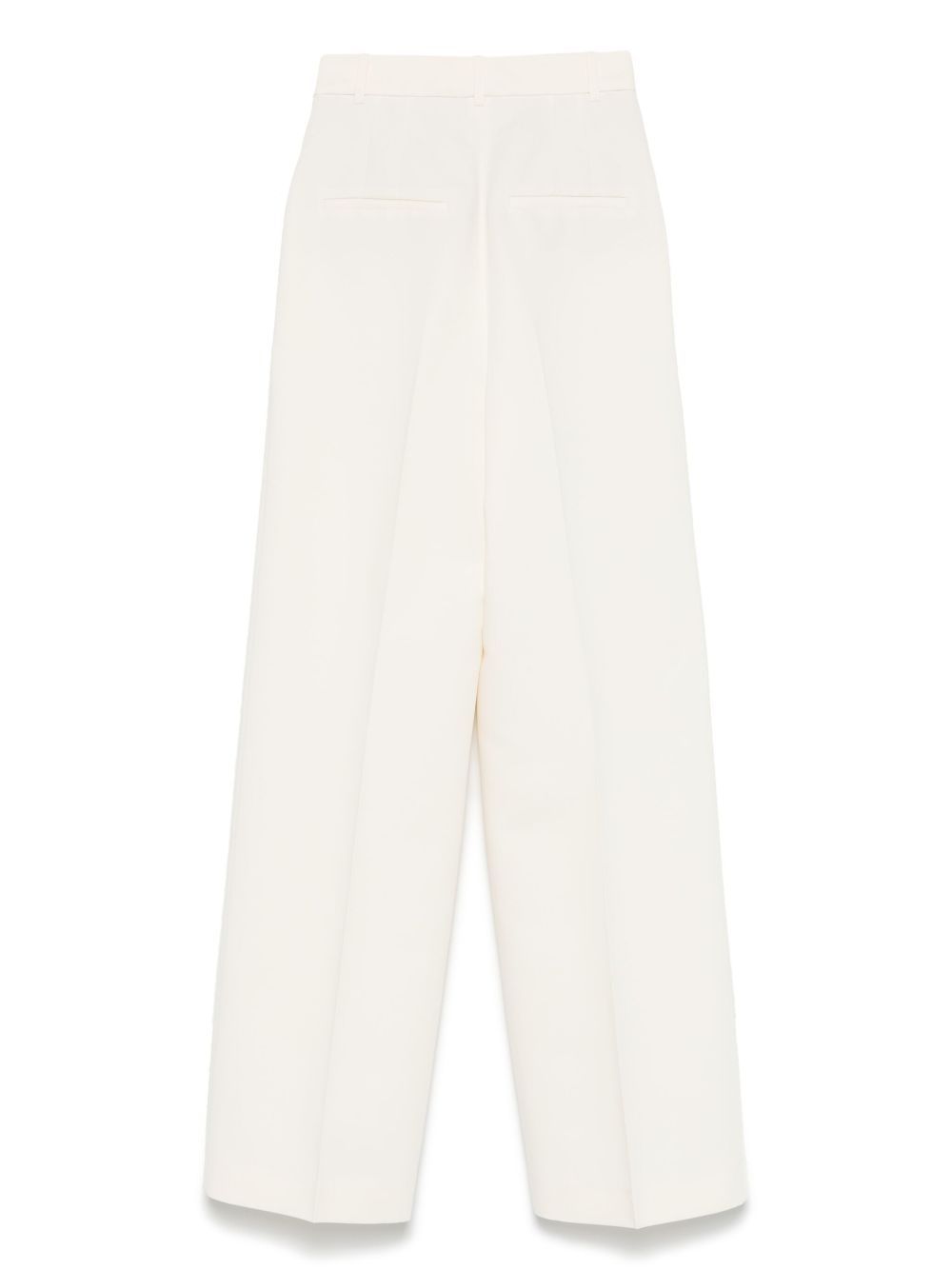 high-waisted tailored trousers - 2