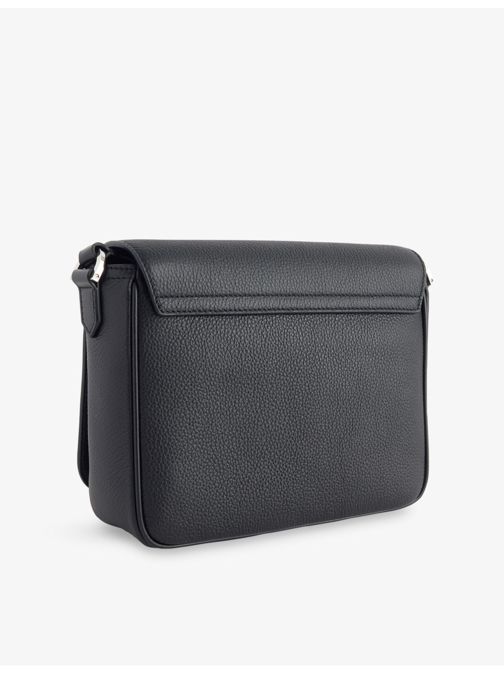 Brand-Patch Leather Cross Body Bag - 4