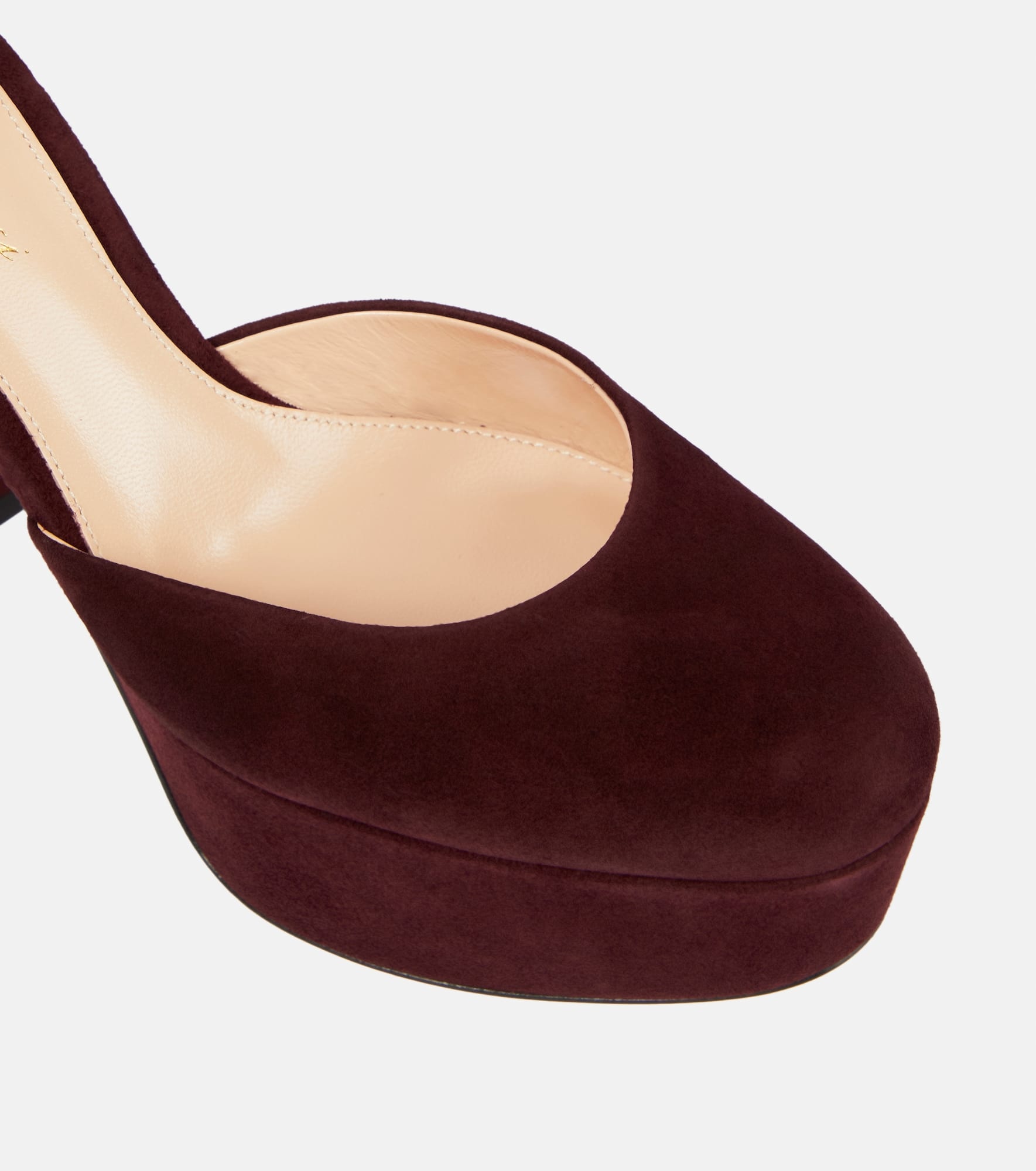 Holly D'orsay suede pumps - 6