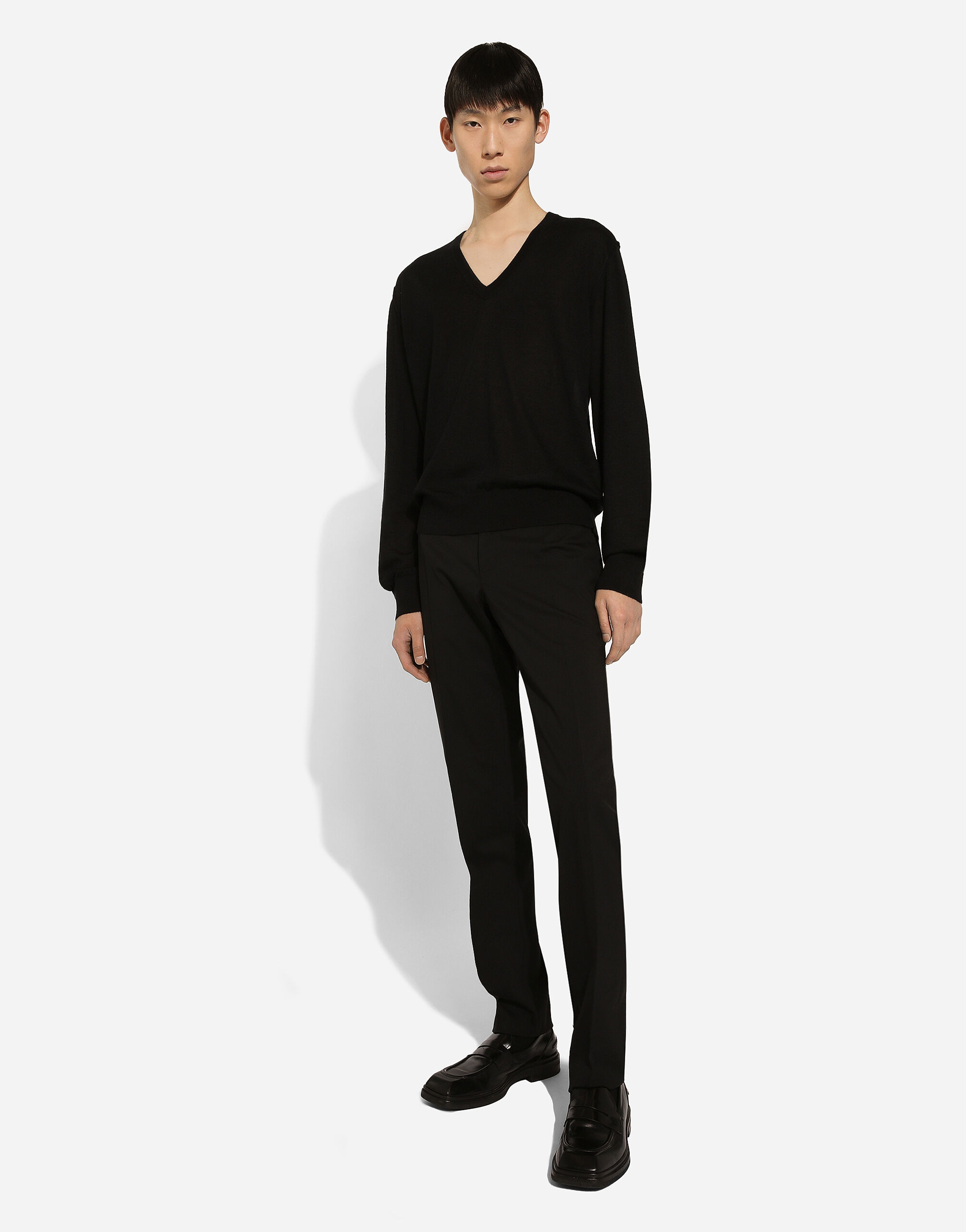 Trousers in stretch wool - 5