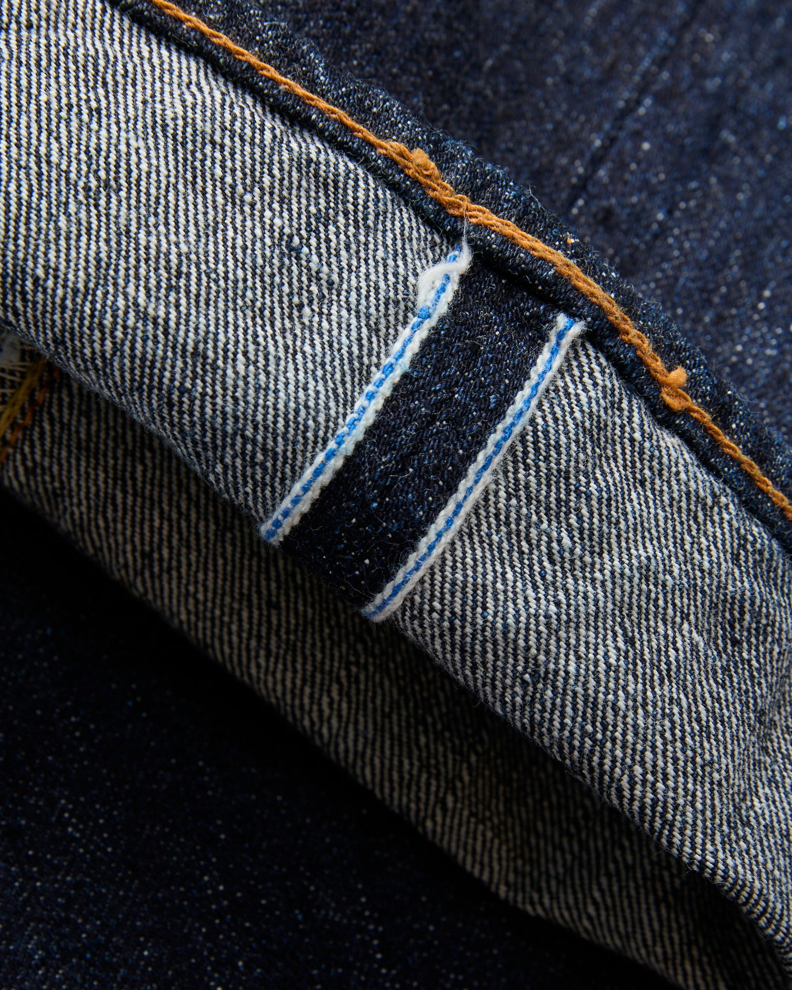 XX-003 14oz Rinsed Selvedge Denim - Regular Straight Fit - 9