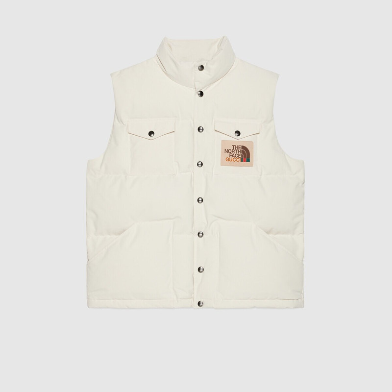 The North Face x Gucci down vest 1