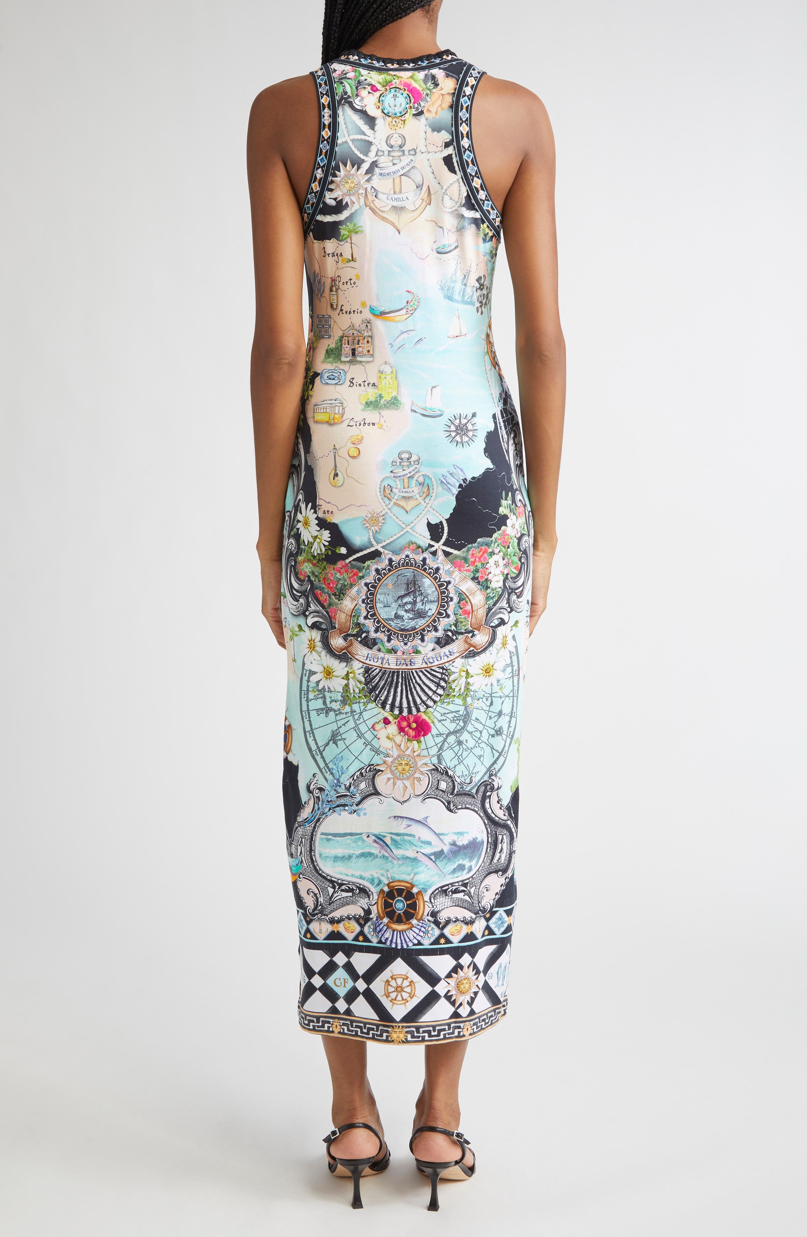 Camilla Folk Afloat Jersey Tank Dress at Nordstrom - 2