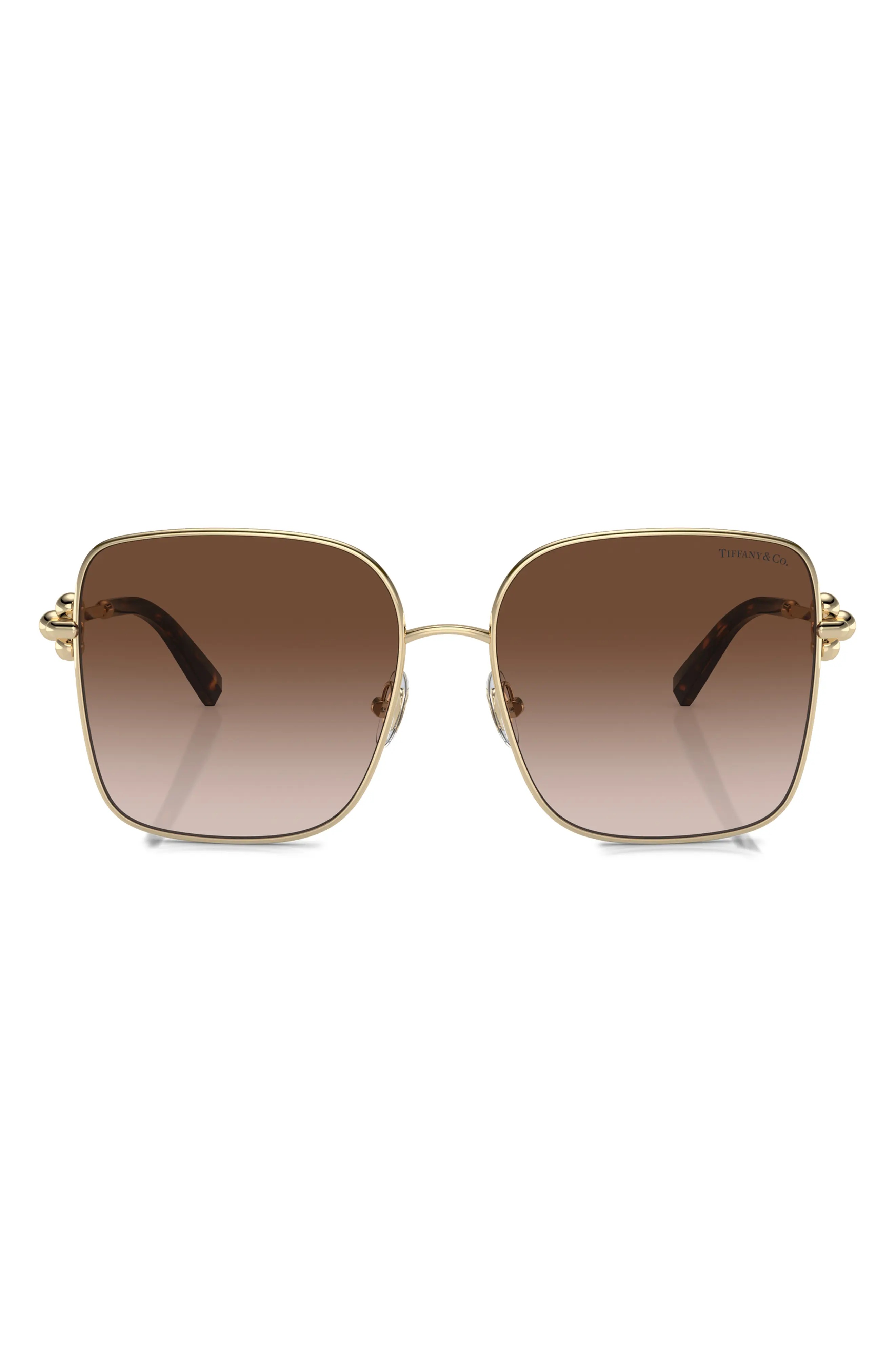 58mm Gradient Square Sunglasses - 5