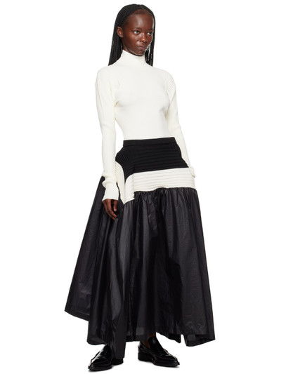 ISSEY MIYAKE Black Square Scheme-2 Maxi Skirt outlook