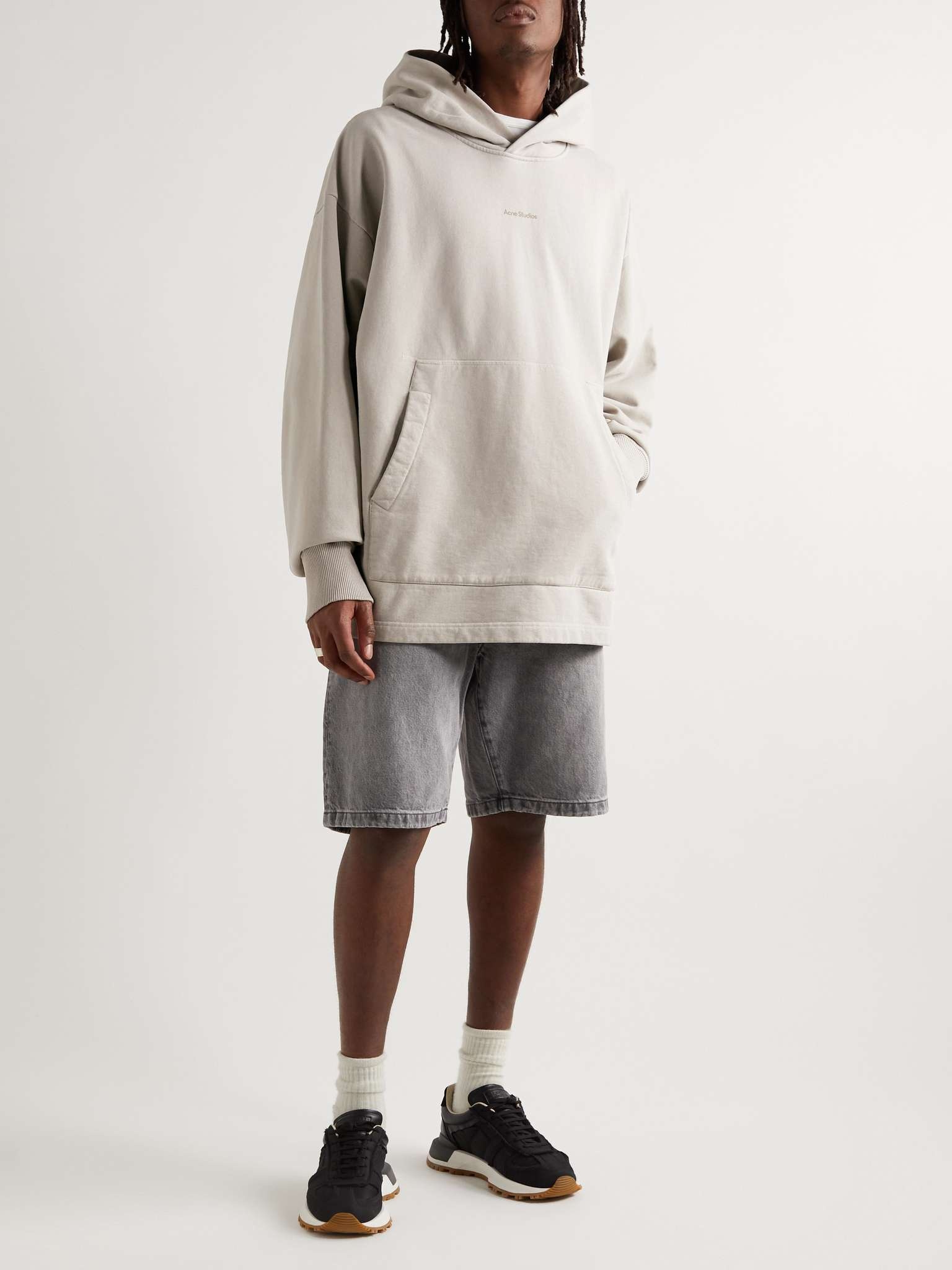 Franklin Oversized Logo-Print Cotton-Jersey Hoodie - 2