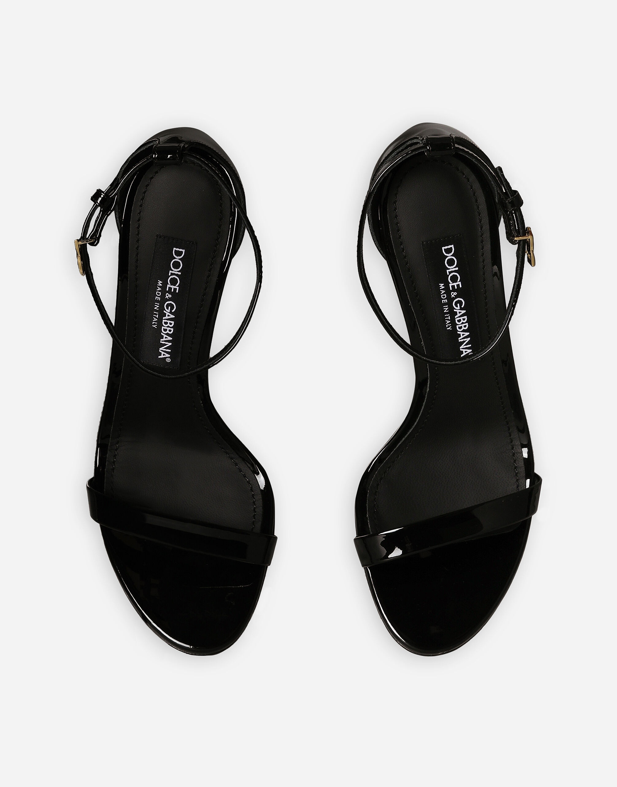 Patent leather sandals - 4