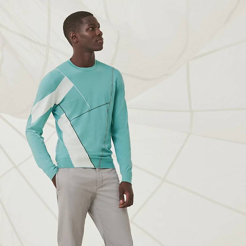 "Voil'H" crewneck sweater 1