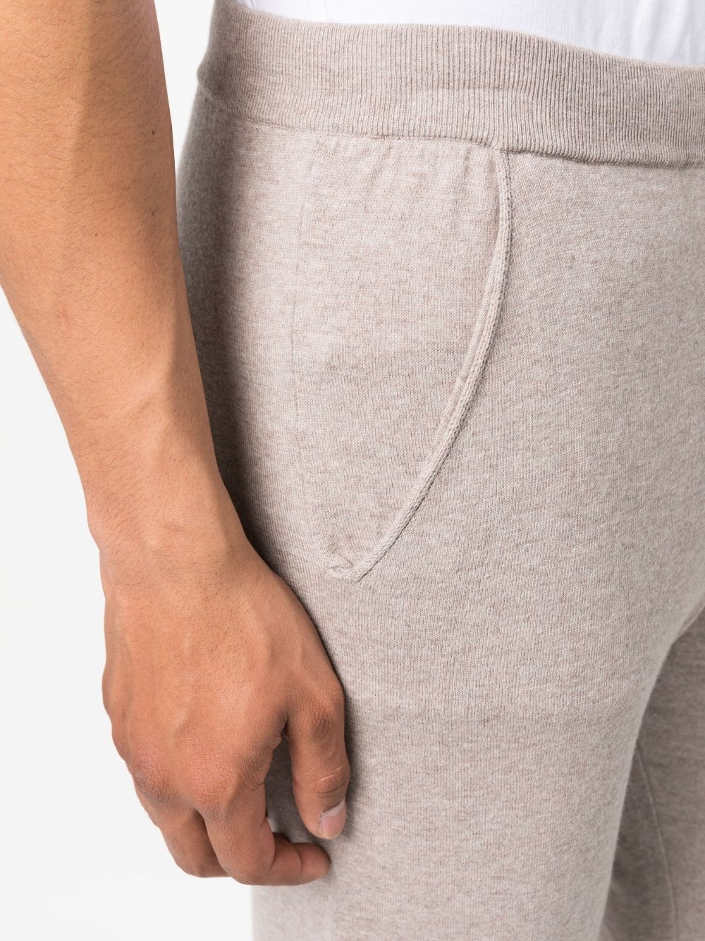 skinny knitted track pants - 5