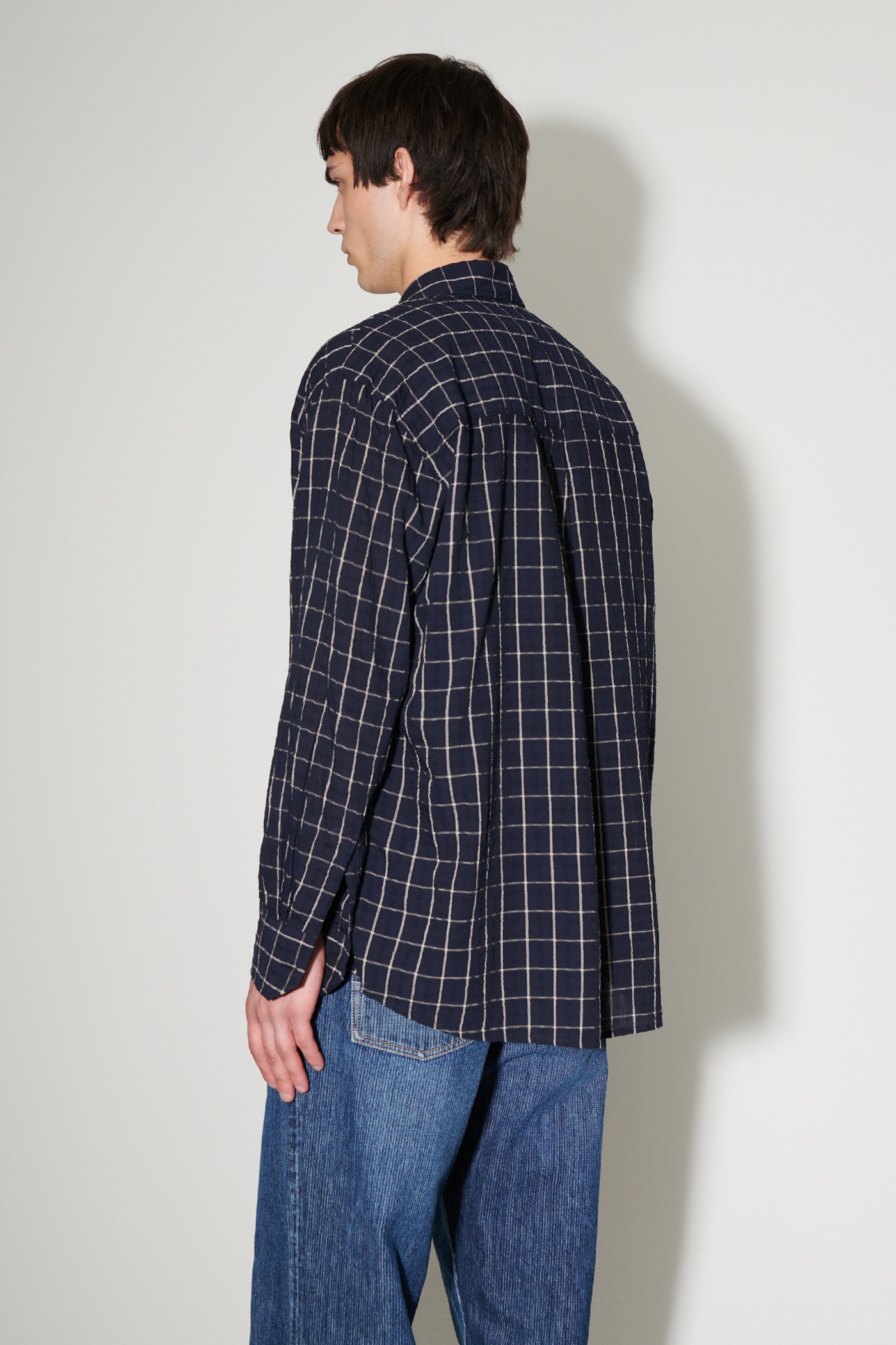 Above Shirt Dark Mediterranean Check - 5