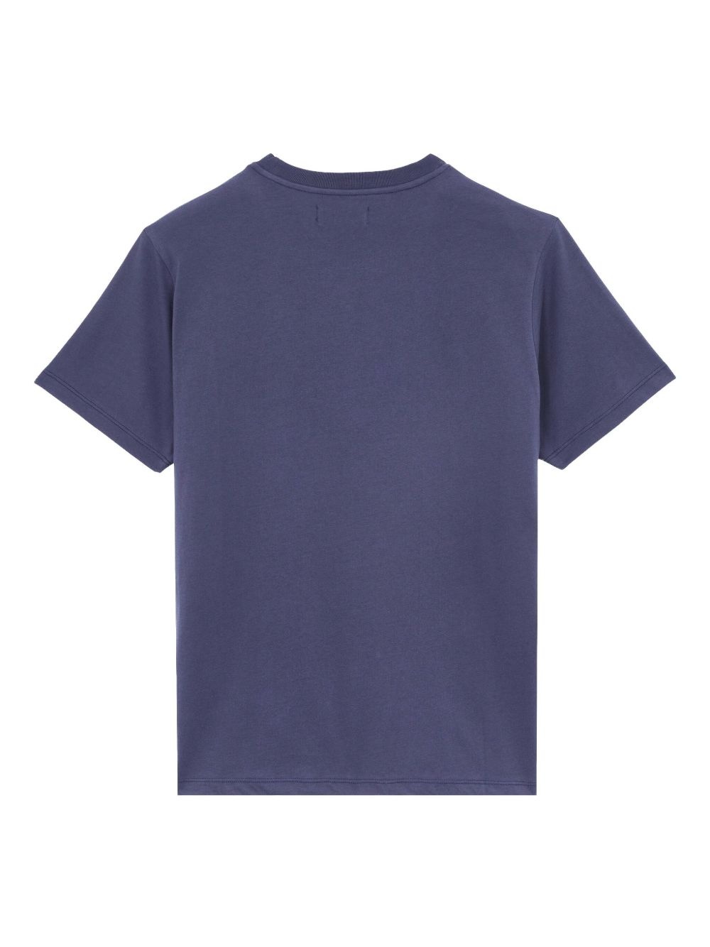Turtle-embroidered cotton T-shirt - 4