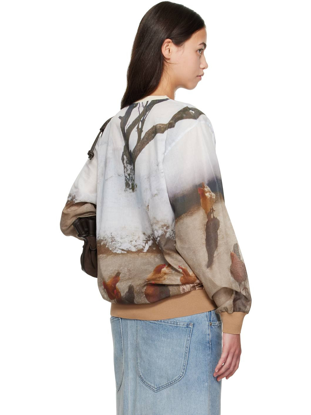 Multicolor Nº80 Holidaysnowchicken Long T-shirt - 3