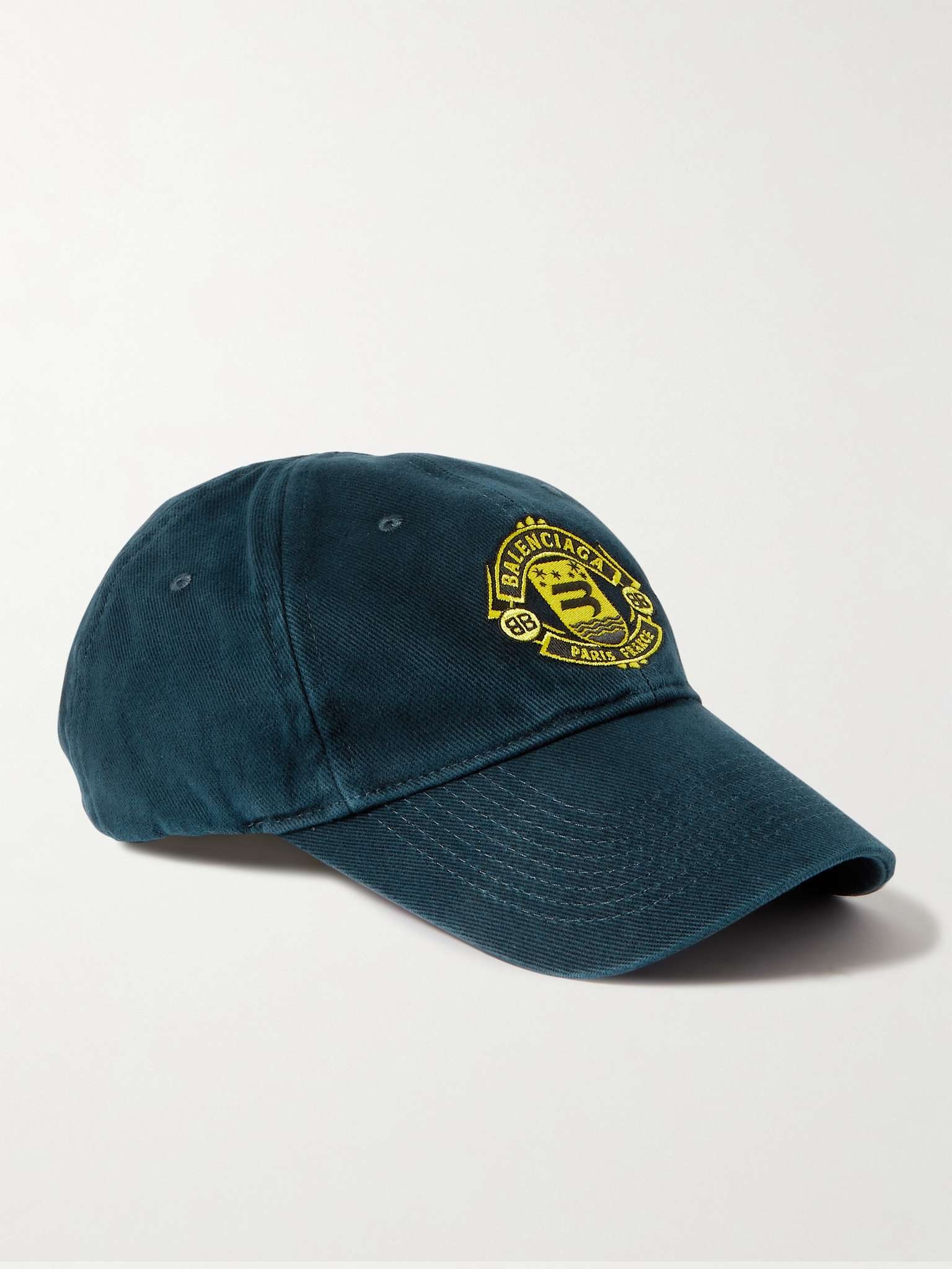 Logo-Embroidered Cotton-Drill Baseball Cap - 1