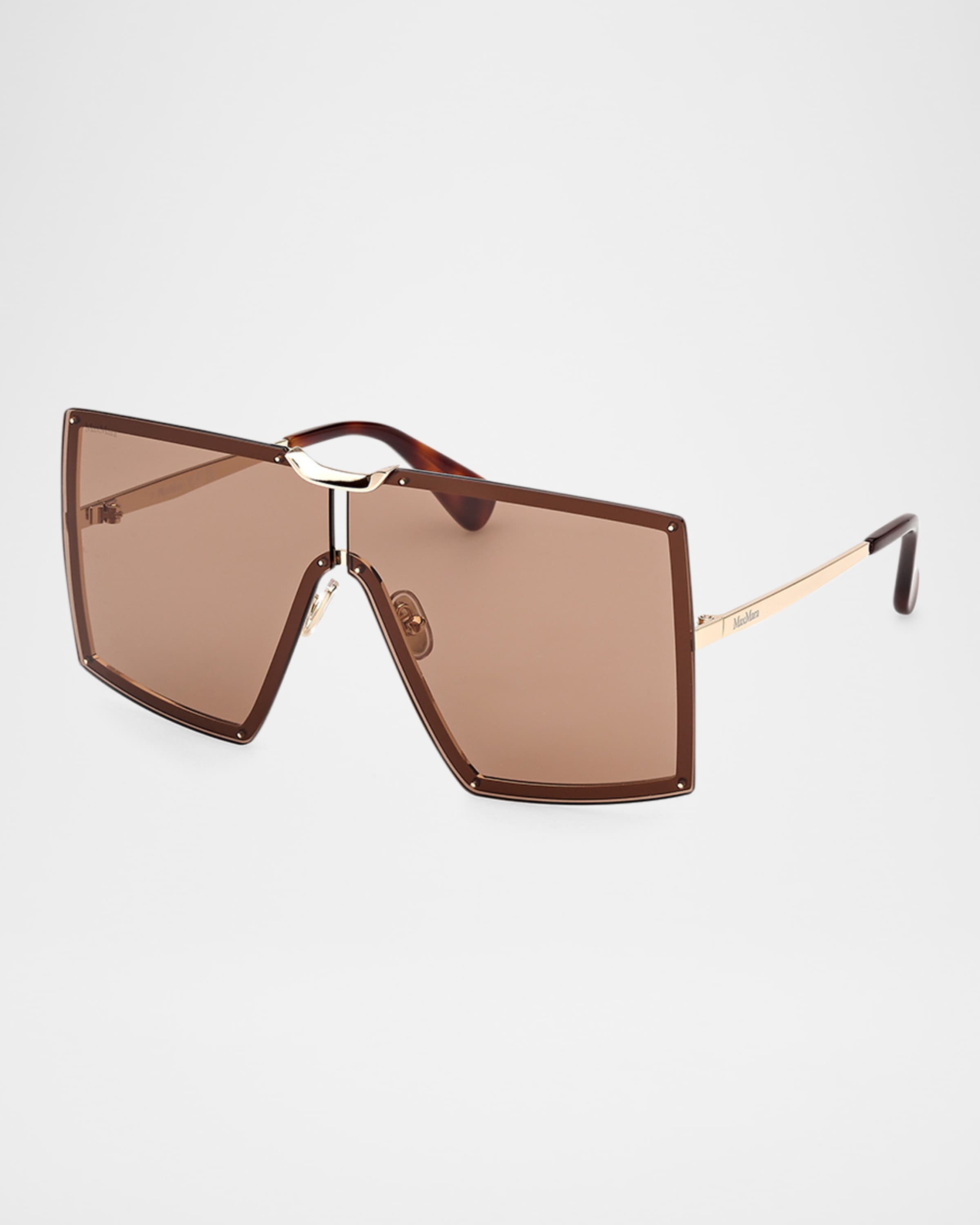 Shield Metal Sunglasses - 1