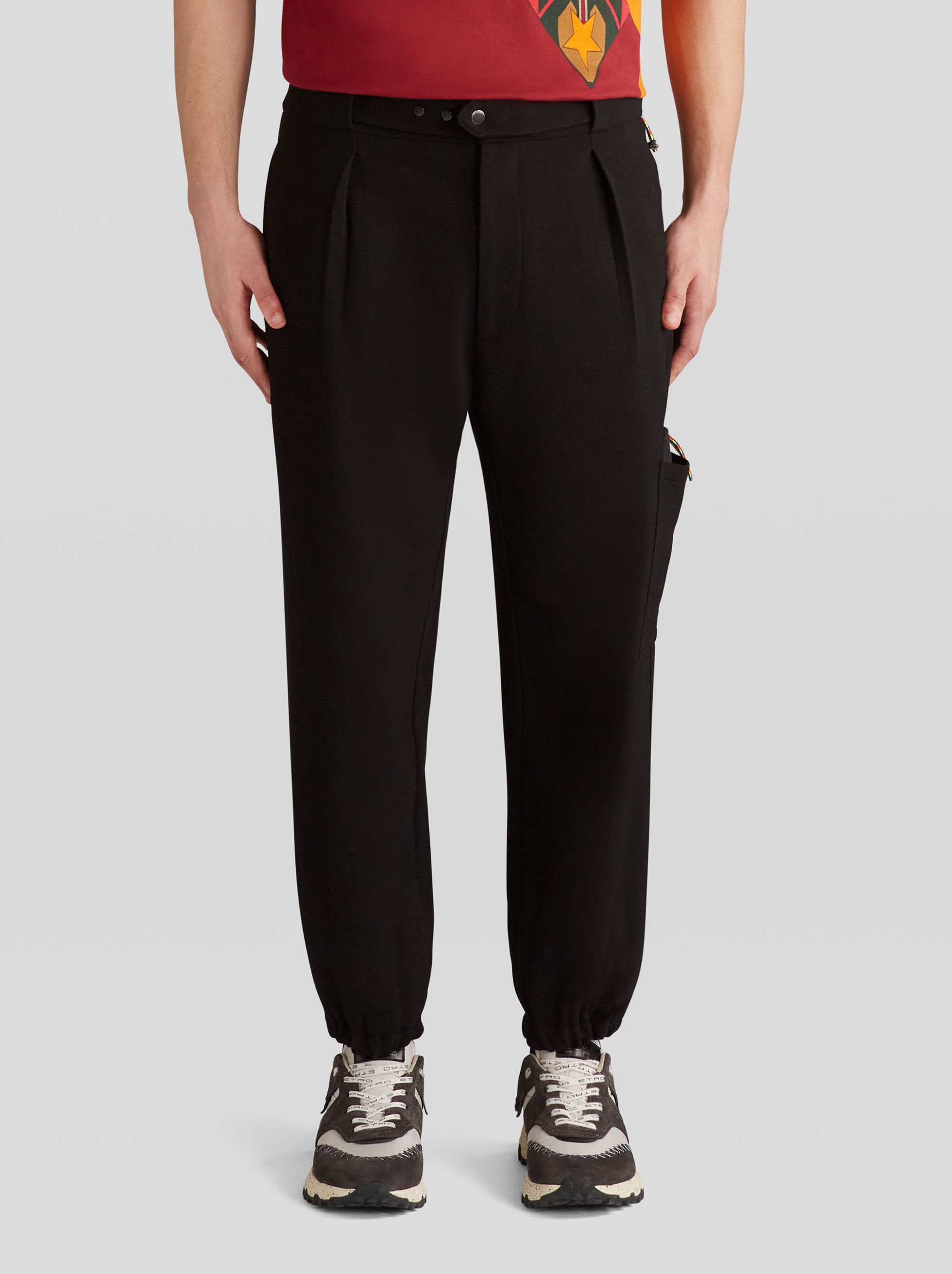 TROUSERS WITH ONE TUCK - 2