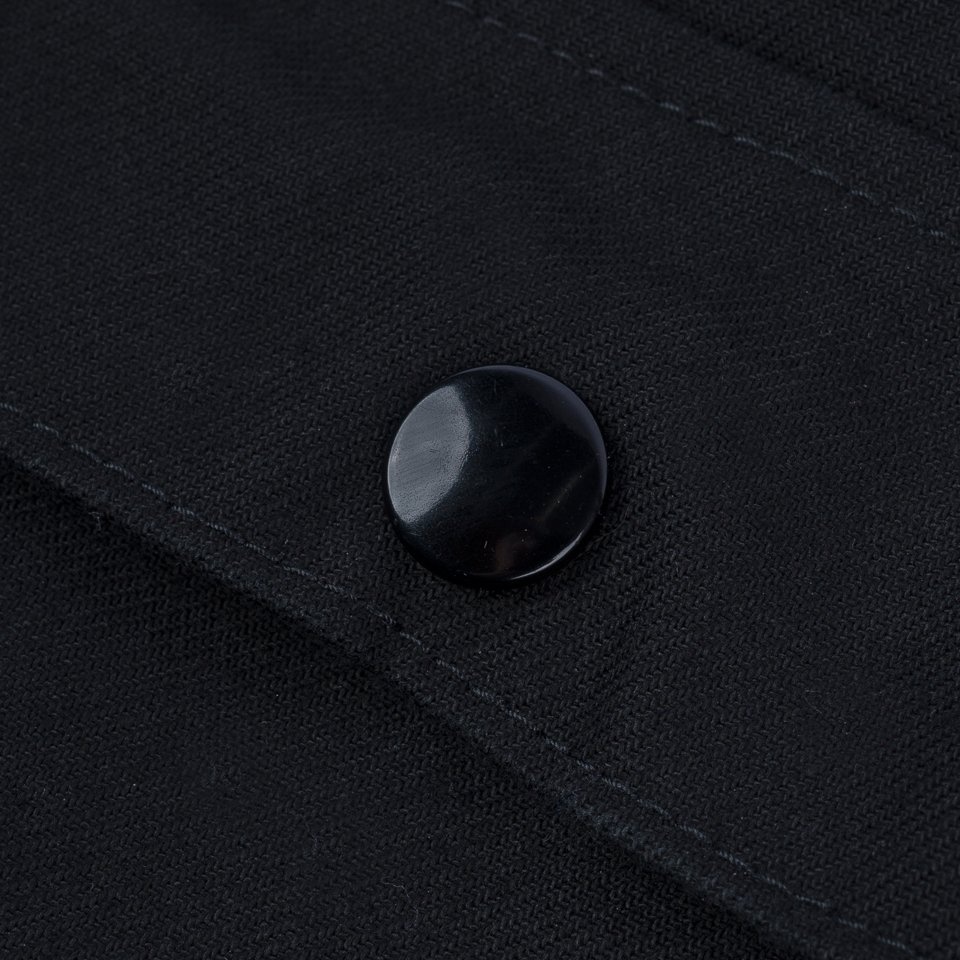 IHM-39-BLK Military Serge A2 Deck Jacket - Black - 16
