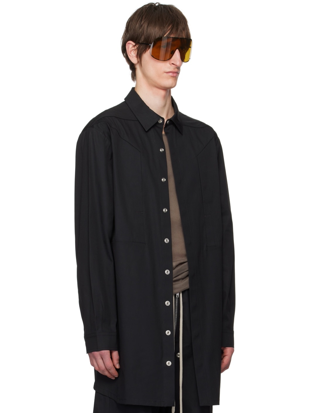 Black Jumbo Fogpocket Shirt - 2