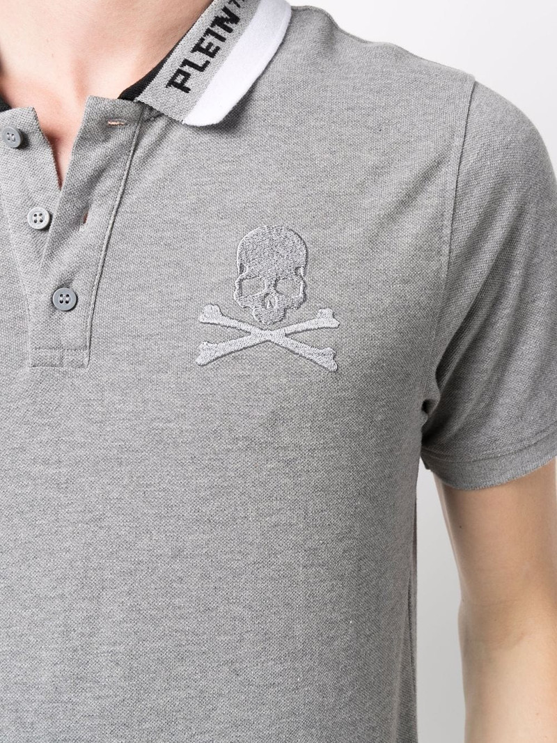 logo embroidered polo shirt 5