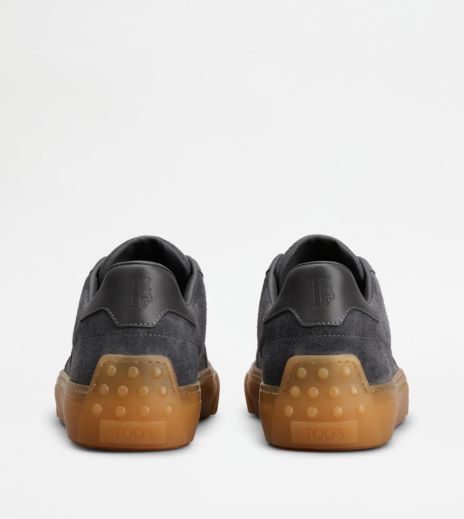 TOD'S SNEAKERS IN SUEDE - GREY - 2