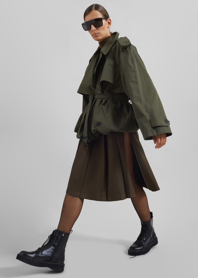 Tromso Convertible Trench - Khaki 3