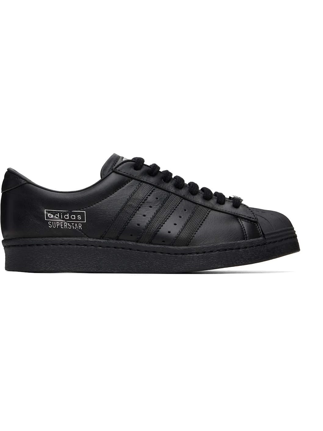 Black A Superstar Sneakers - 1
