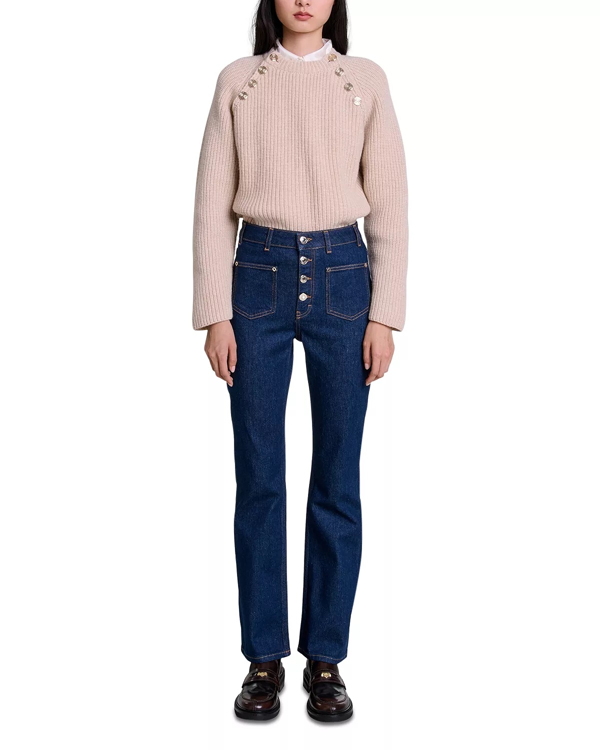 Passionbrut Straight Leg Jeans in Dark Blue - 9