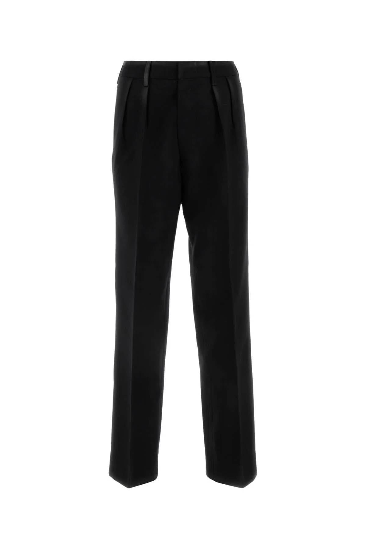 Maison Margiela Women Black Wool Pant - 1