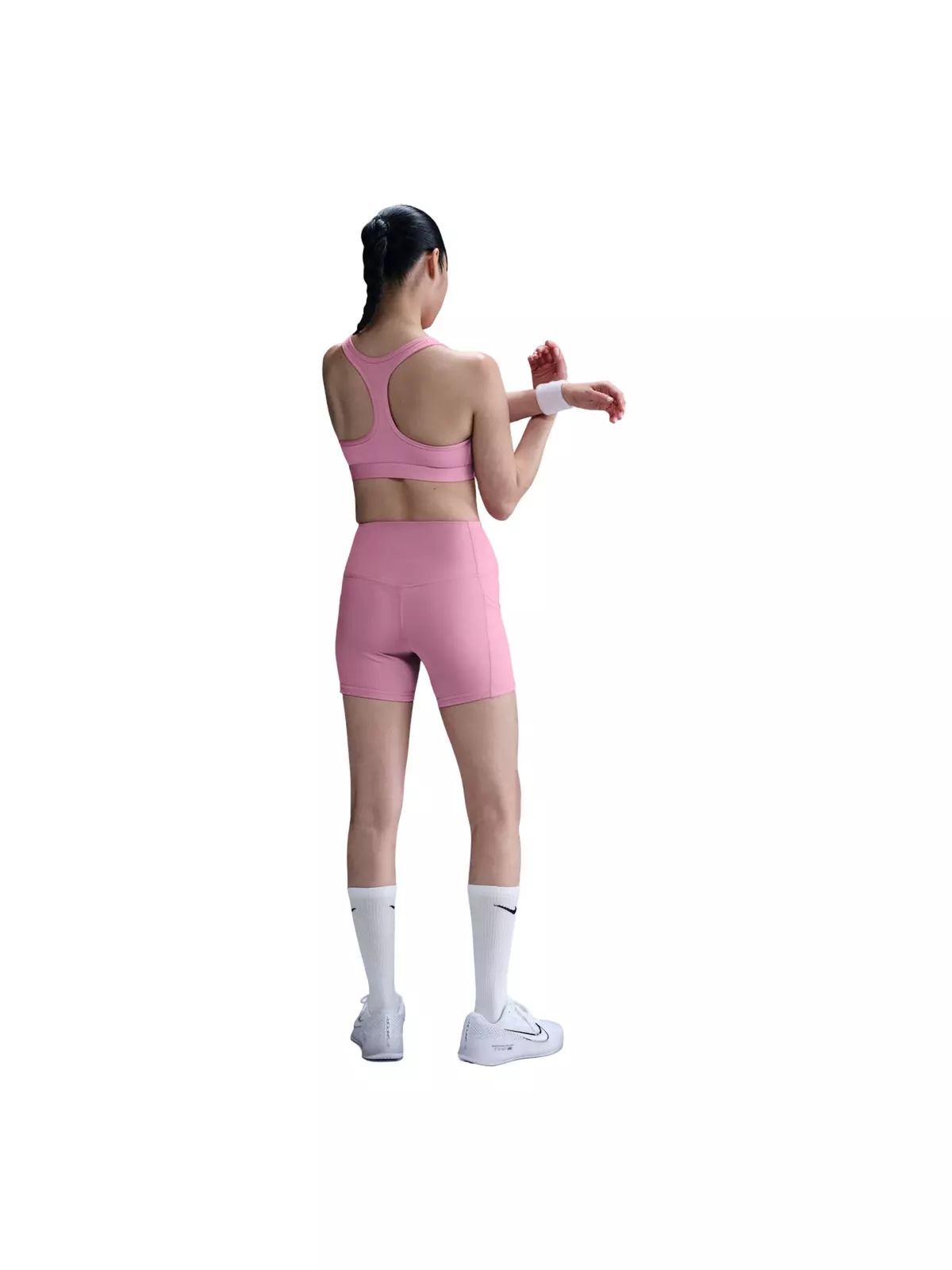 Women's Court Dri-Fit Ball Short-Pink - 4