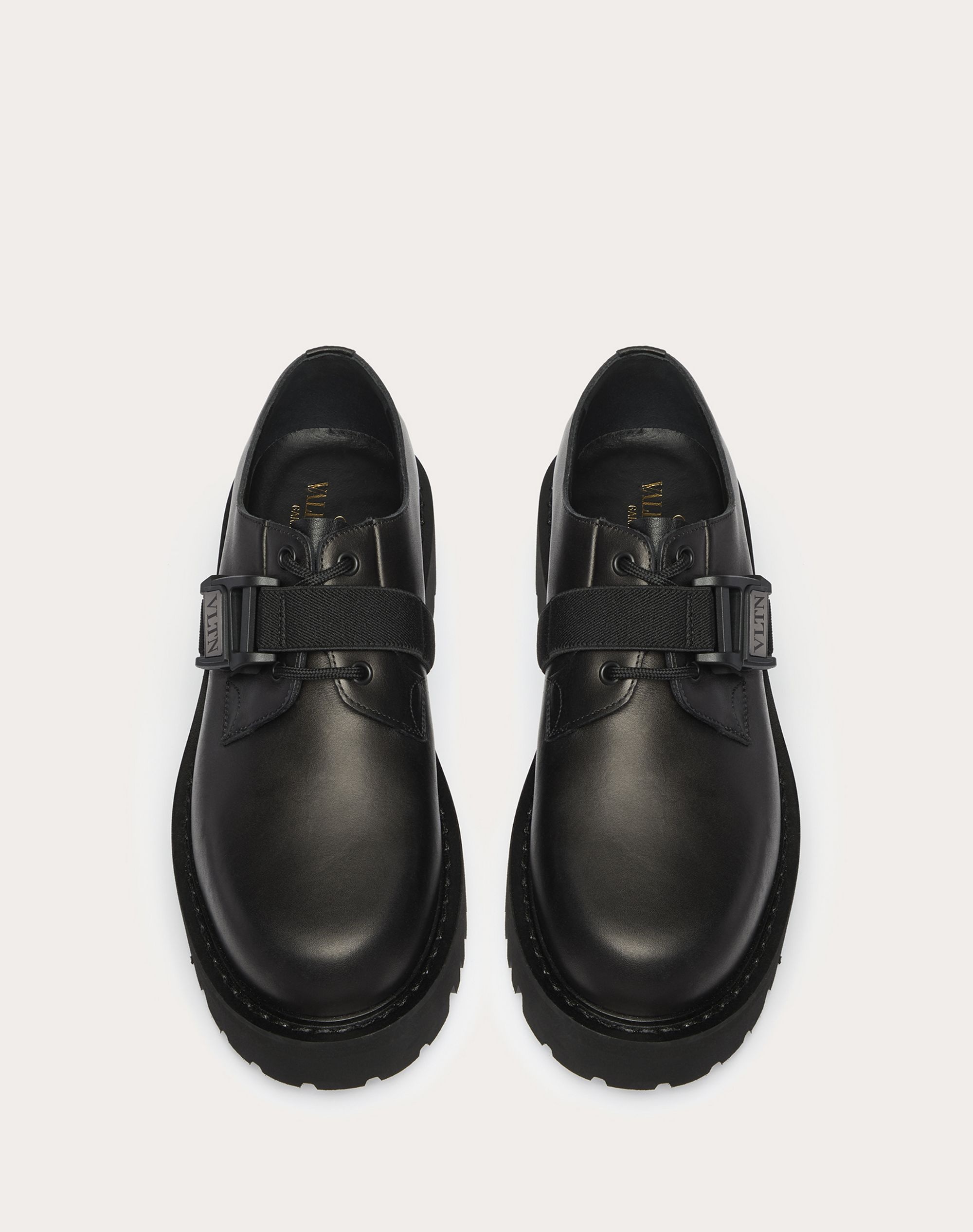 Calfskin Derby with VLTN Buckle - 4