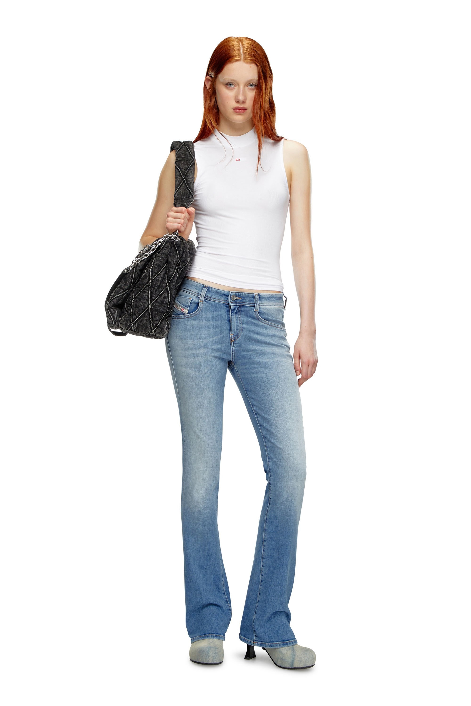 BOOTCUT AND FLARE JEANS 1969 D-EBBEY 09K06 - 2
